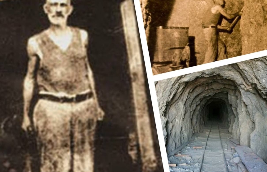 Cet homme a passé près de 40 ans à creuser un tunnel dans le désert et un jour, il est devenu riche. 