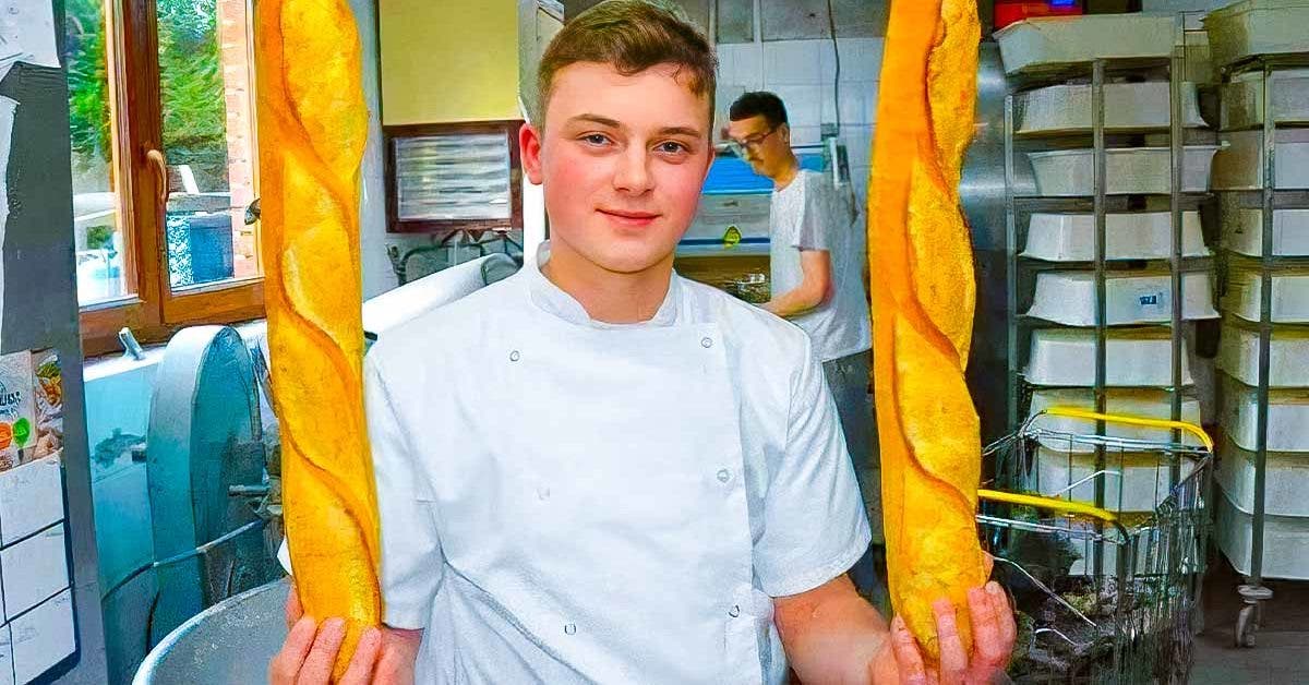 À seulement 19 ans, il rachète la boulangerie de son village et y embauche ses parents