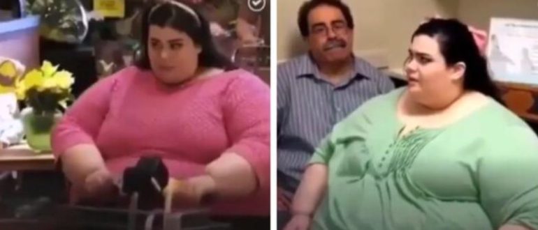 Elle l’a fait : la fille a perdu 200 kg et est devenue une star d’Internet