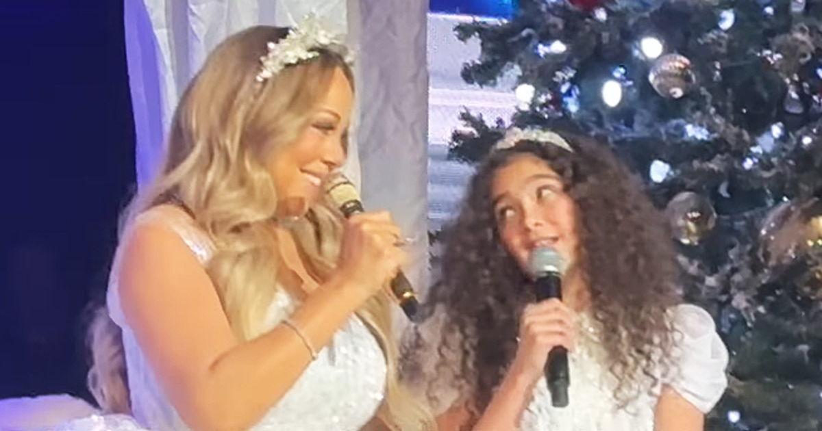 Mariah Carey et sa fille Monroe Cannon font équipe pour un adorable duo sur la chanson « Away In A Manger »