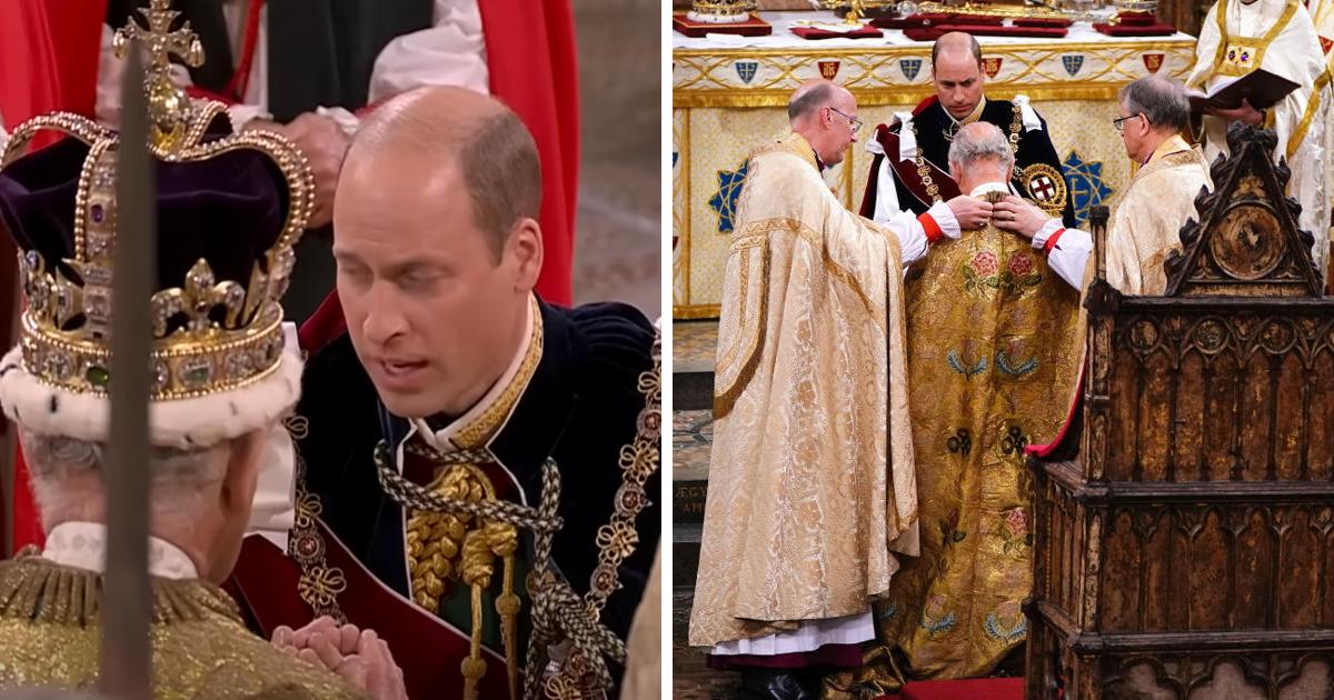 Le geste affectueux du Prince William lors de la couronnement de son père a ému le Roi Charles qui a répondu avec trois mots chargés d’émotion.