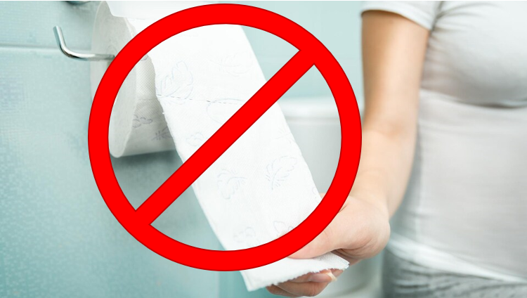 Selon des docteurs, le papier toilette est néfaste pour notre santé