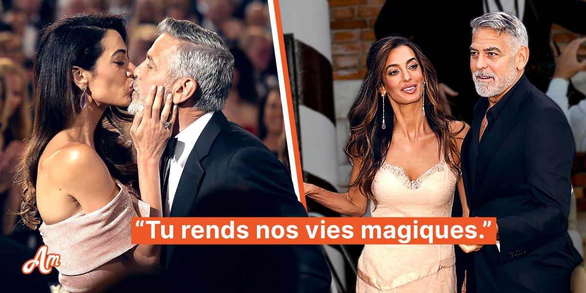Amal Clooney avoue que George Clooney lui “coupe le souffle” 8 ans après son mariage dans son discours de remerciement