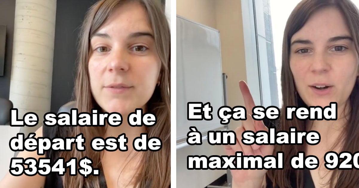Une fille dévoile le salaire des enseignants et enseignantes au Québec