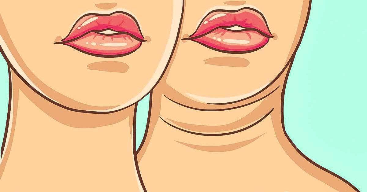6 exercices pour perdre de la graisse du visage… adieu le double menton