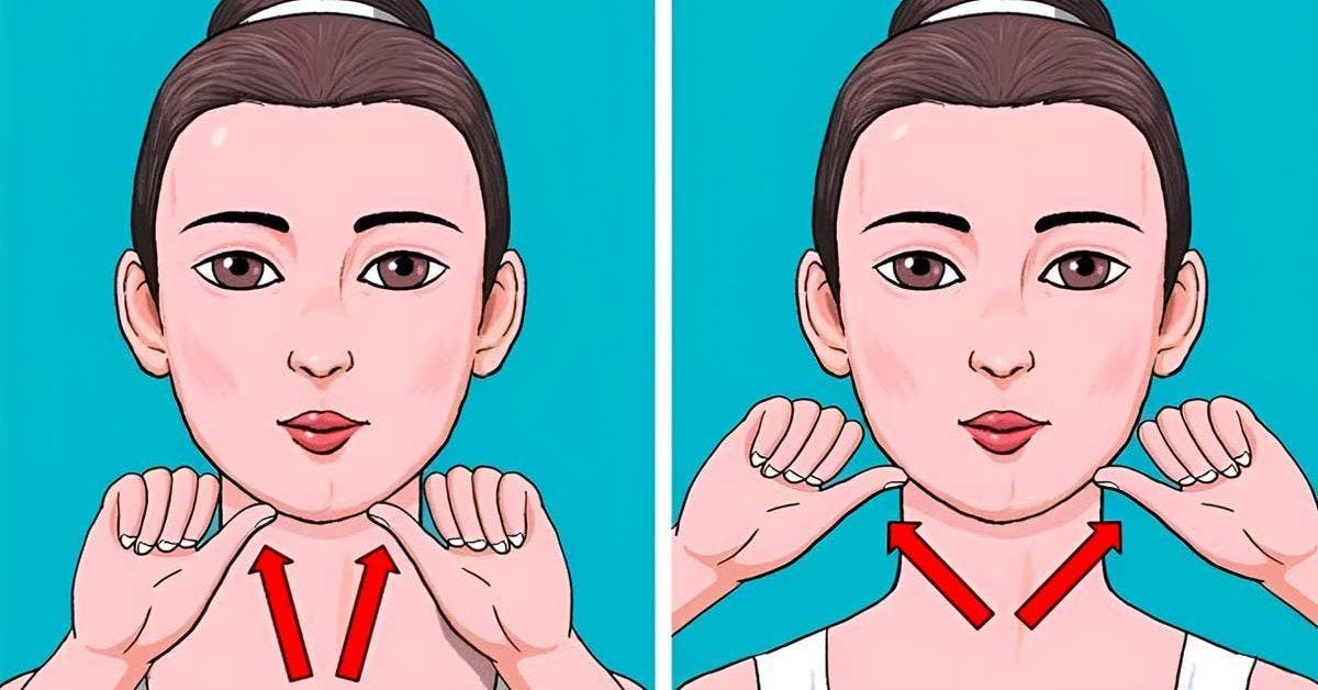 5 exercices simples pour maigrir du visage
