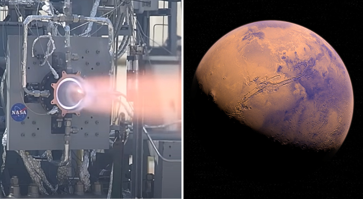 Il sera possible d’atteindre Mars en deux fois moins de temps, grâce à la nouvelle fusée de la NASA