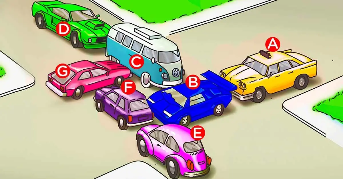 Casse-tête : quelle voiture faut-il déplacer d’abord ?