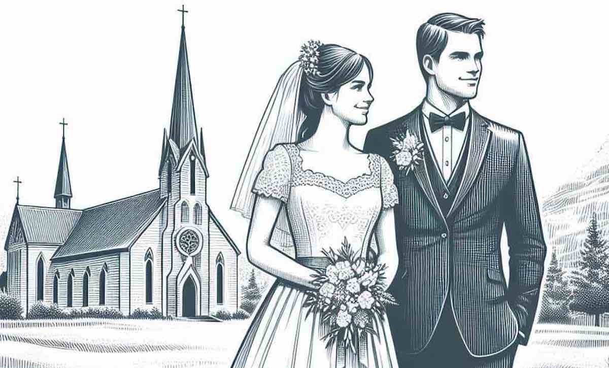 Essayez de repérer l’erreur cachée dans l’image d’un couple de jeune marié en 9 secondes !