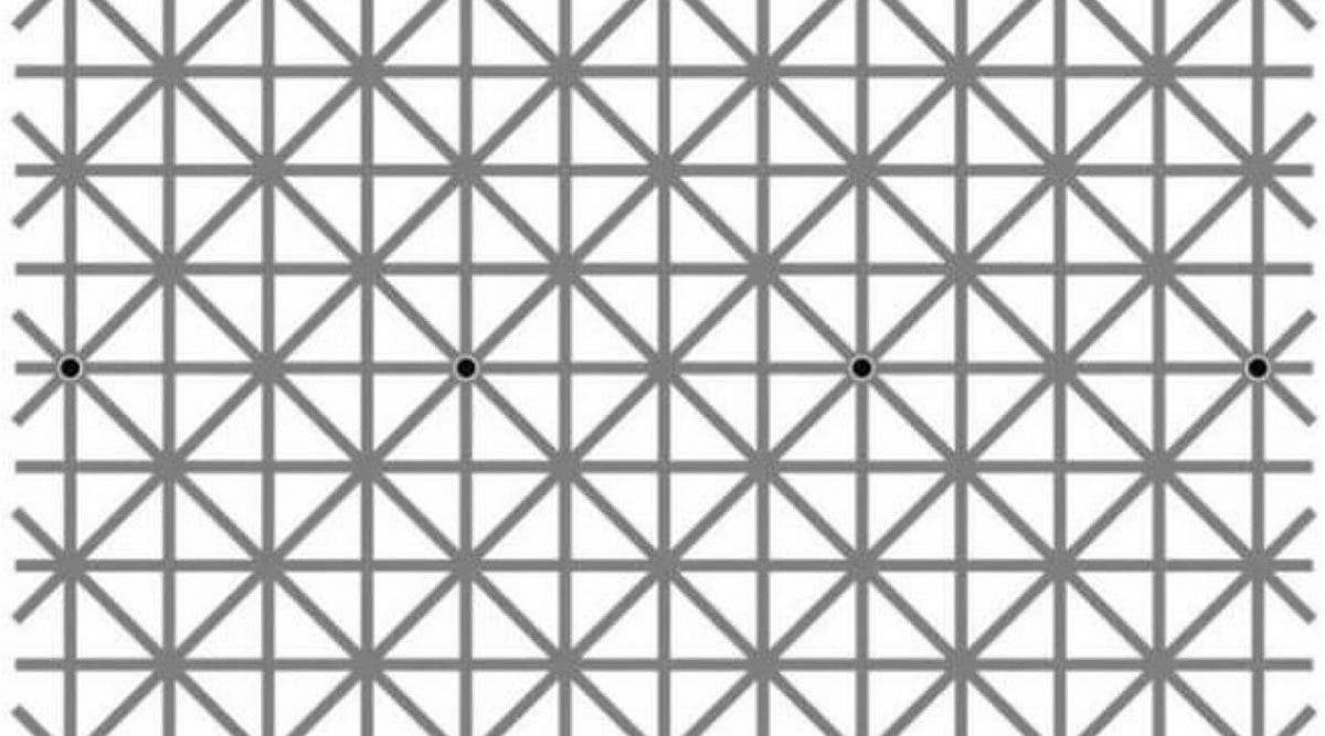 Comptez les points noirs que vous voyez sur l’image