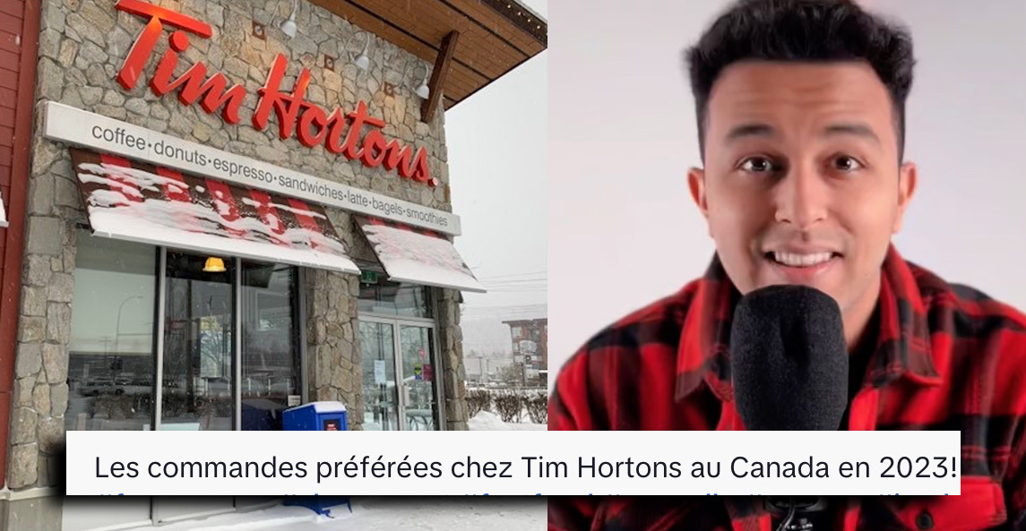 Il dévoile les produits les plus populaires chez Tim Hortons en 2023 au Canada
