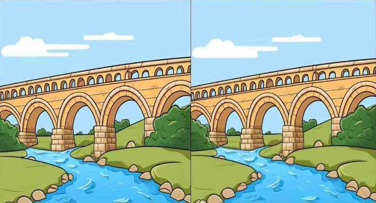 Seuls les plus attentifs peuvent repérer 3 différences entre les images d’un pont en 17 secondes !