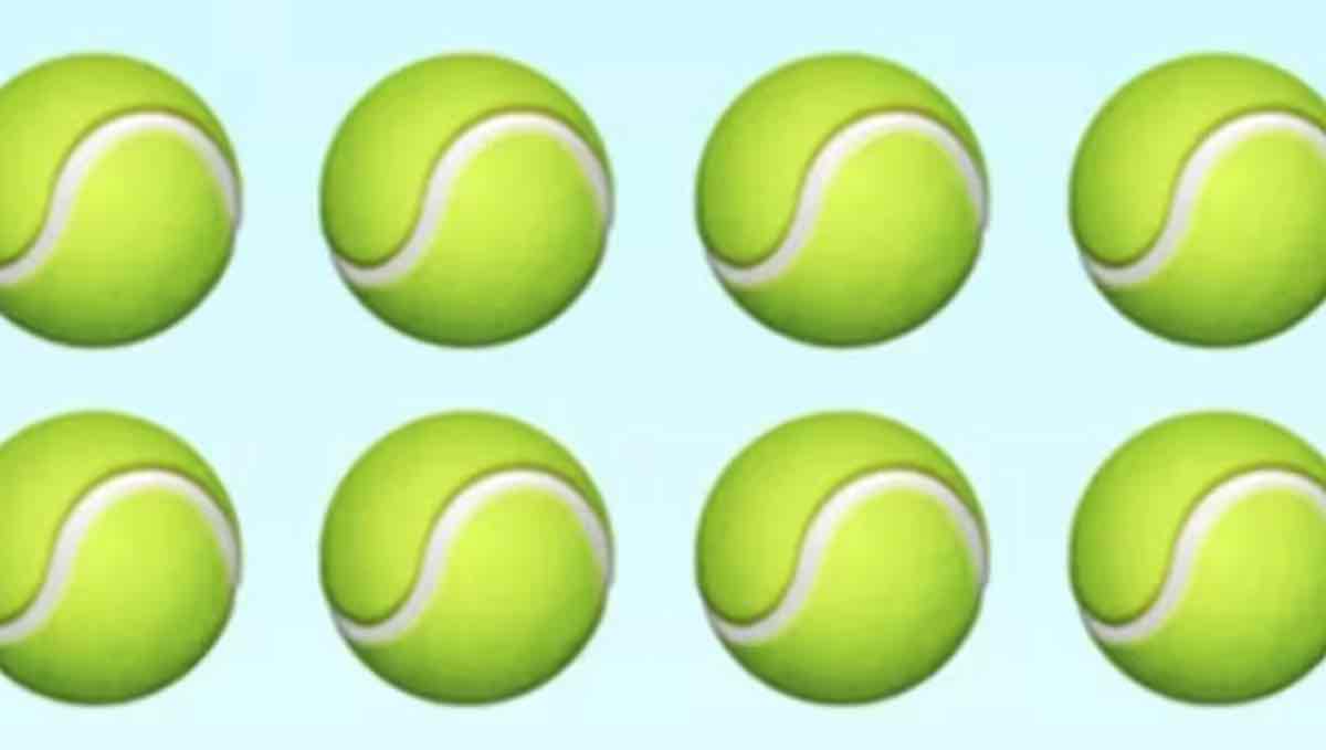 Test : Vous devez trouver la balle de tennis unique en 8 secondes !