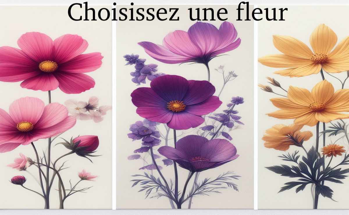 Test : Choisissez une fleur et découvrez quelque chose sur vos sentiments
