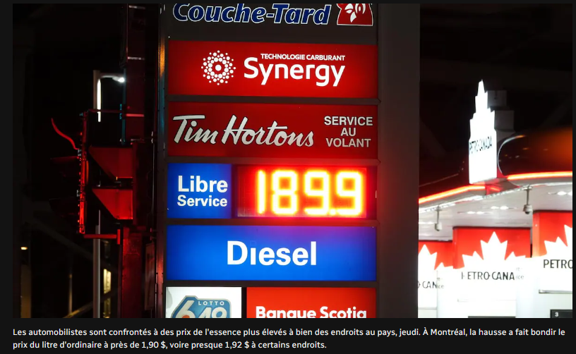 Mario Dumont estime qu’on ne paie pas assez cher l’essence au Québec