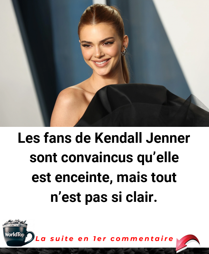 Les fans de Kendall Jenner sont convaincus qu'elle est enceinte, mais tout n'est pas si clair.