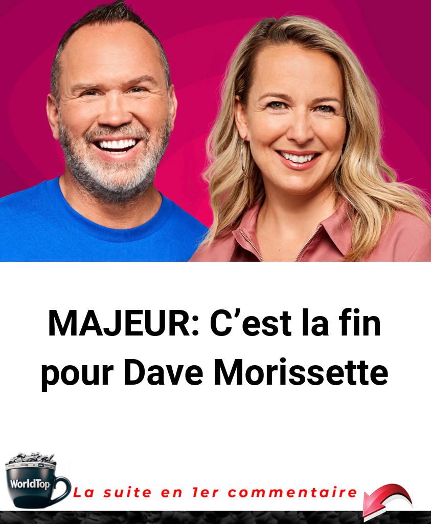 MAJEUR: C'est la fin pour Dave Morissette