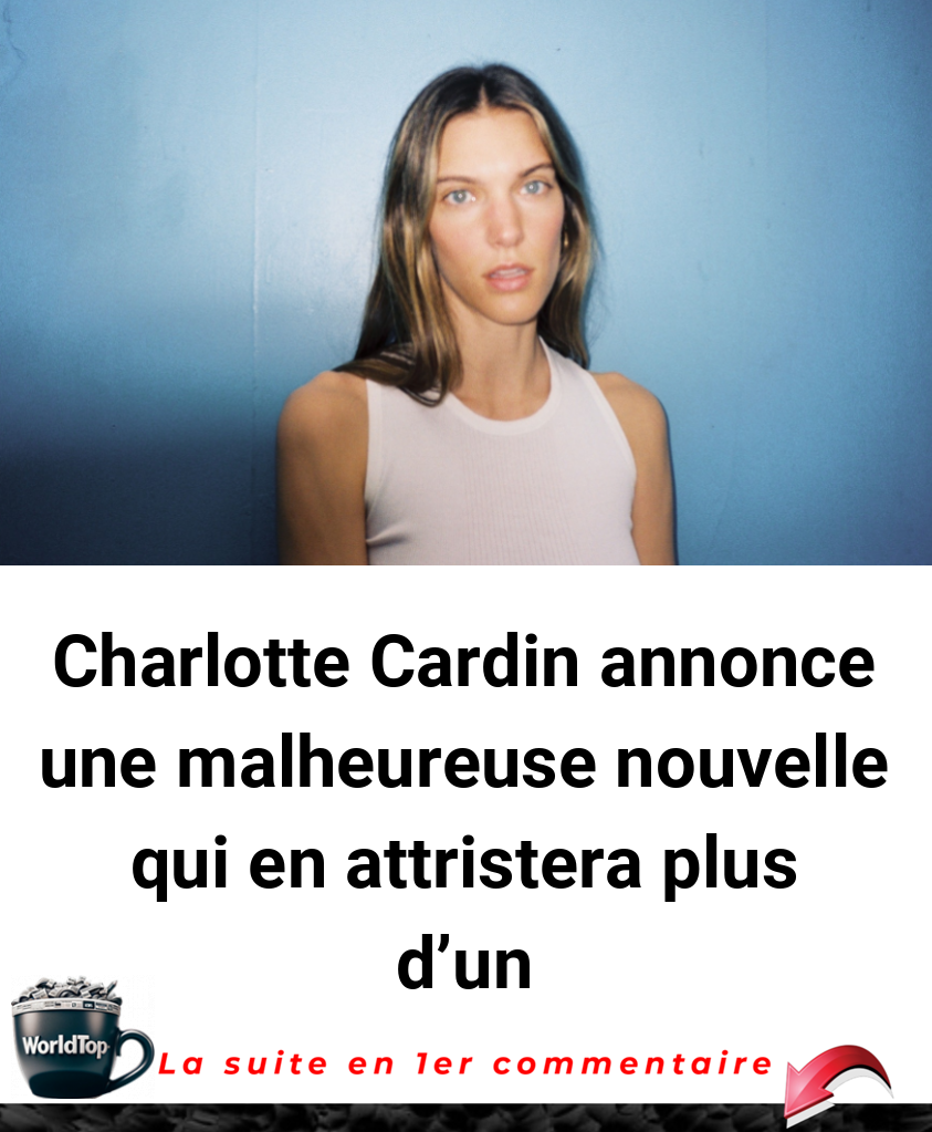 Charlotte Cardin annonce une malheureuse nouvelle qui en attristera plus d'un