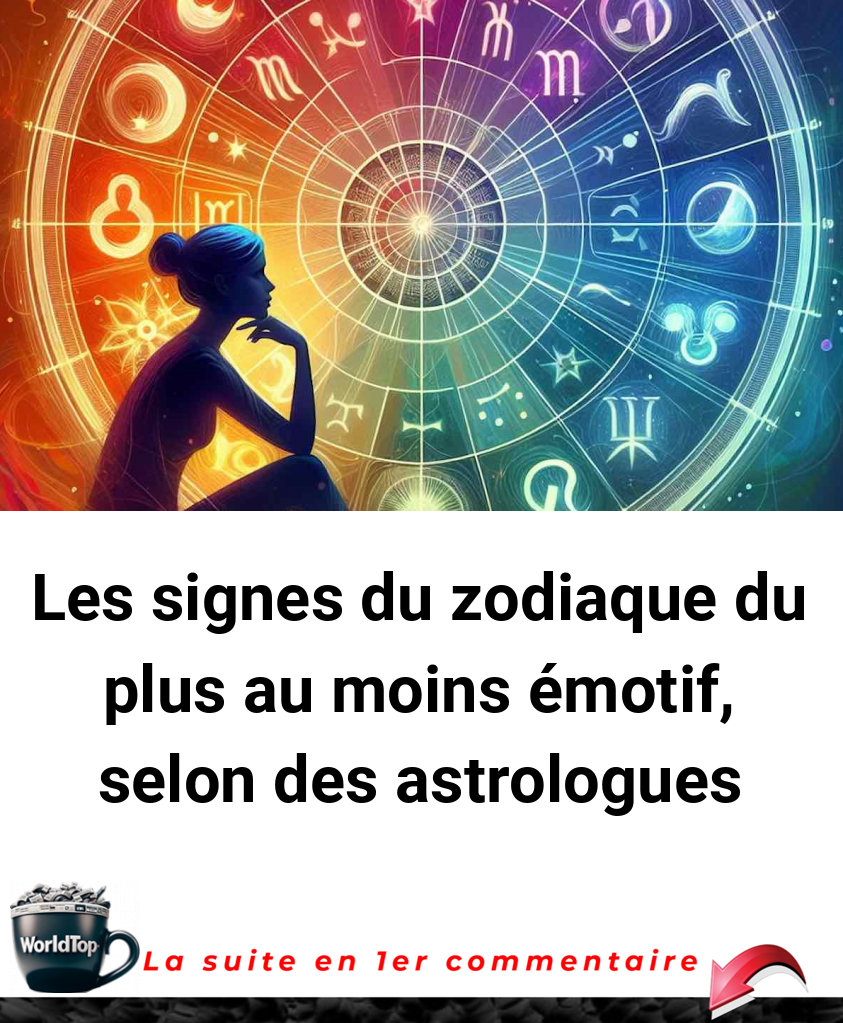 Les signes du zodiaque du plus au moins émotif, selon des astrologues