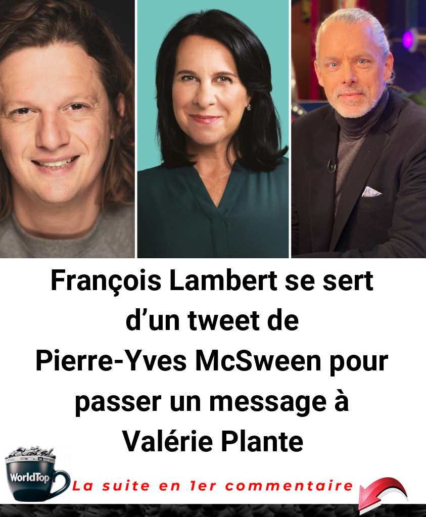 François Lambert se sert d'un tweet de Pierre-Yves McSween pour passer un message à Valérie Plante