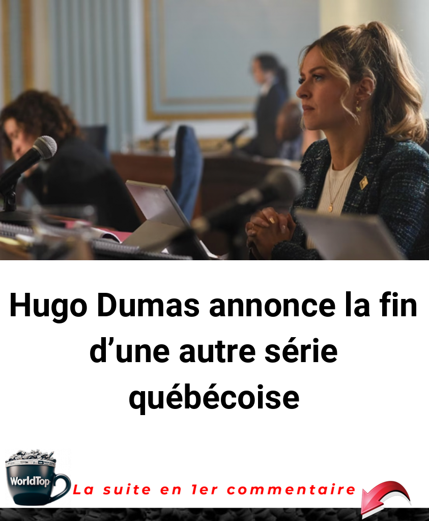 Hugo Dumas annonce la fin d'une autre série québécoise