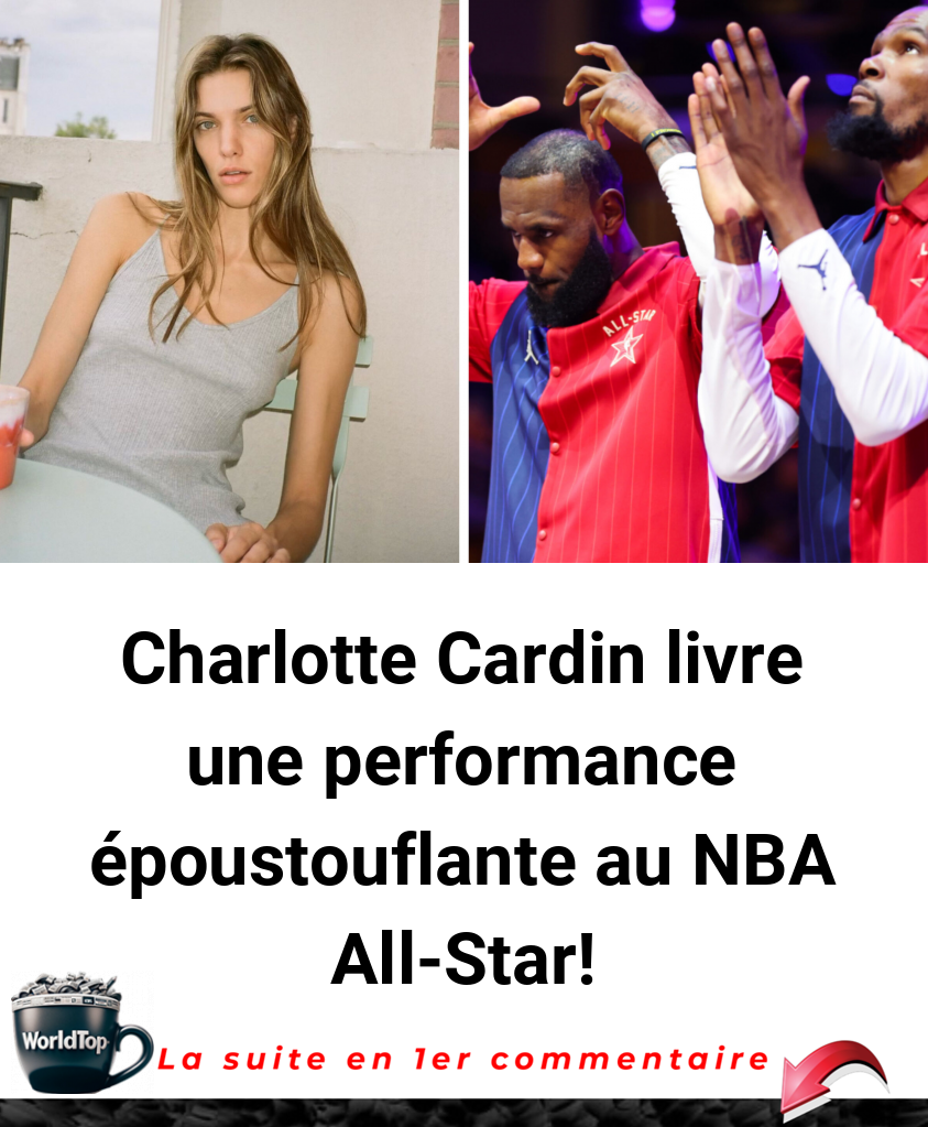Charlotte Cardin livre une performance époustouflante au NBA All-Star!