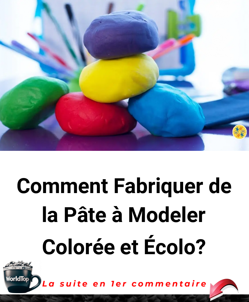 Comment Fabriquer de la Pâte à Modeler Colorée et Écolo?