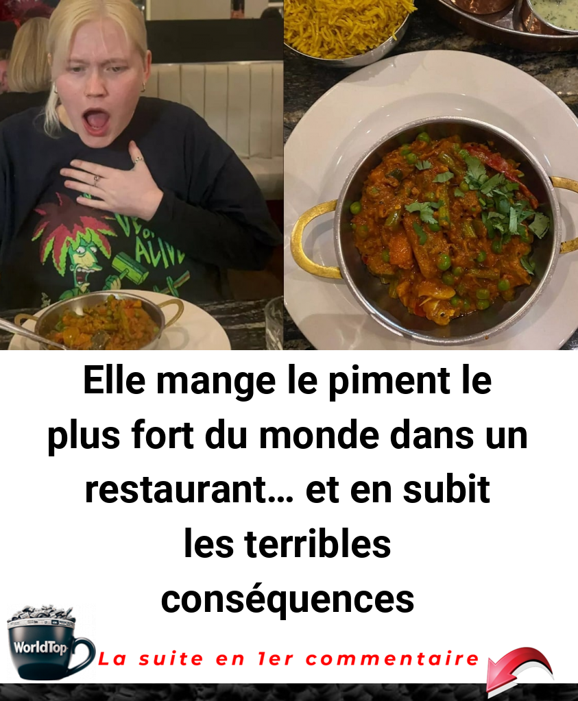 Elle Mange Le Piment Le Plus Fort Du Monde Dans Un Restaurant Et En Subit Les Terribles 