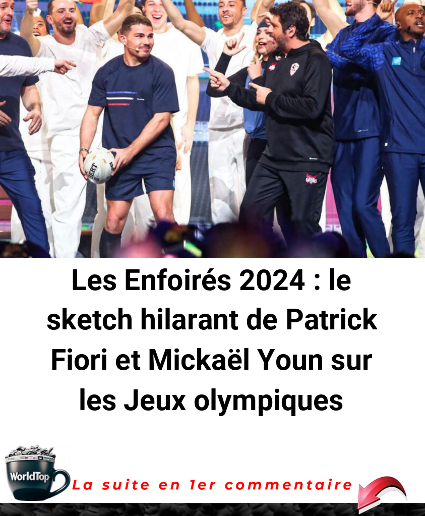Les Enfoirés 2024 : le sketch hilarant de Patrick Fiori et Mickaël Youn sur les Jeux olympiques