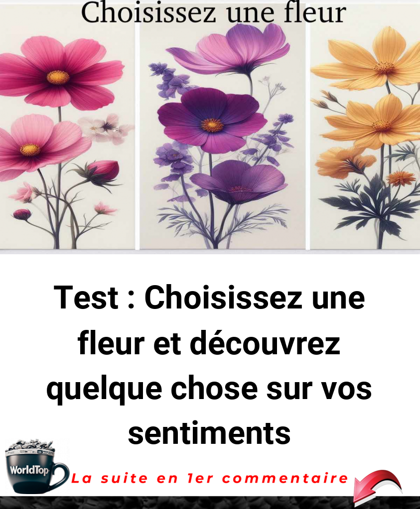 Test : Choisissez une fleur et découvrez quelque chose sur vos sentiments