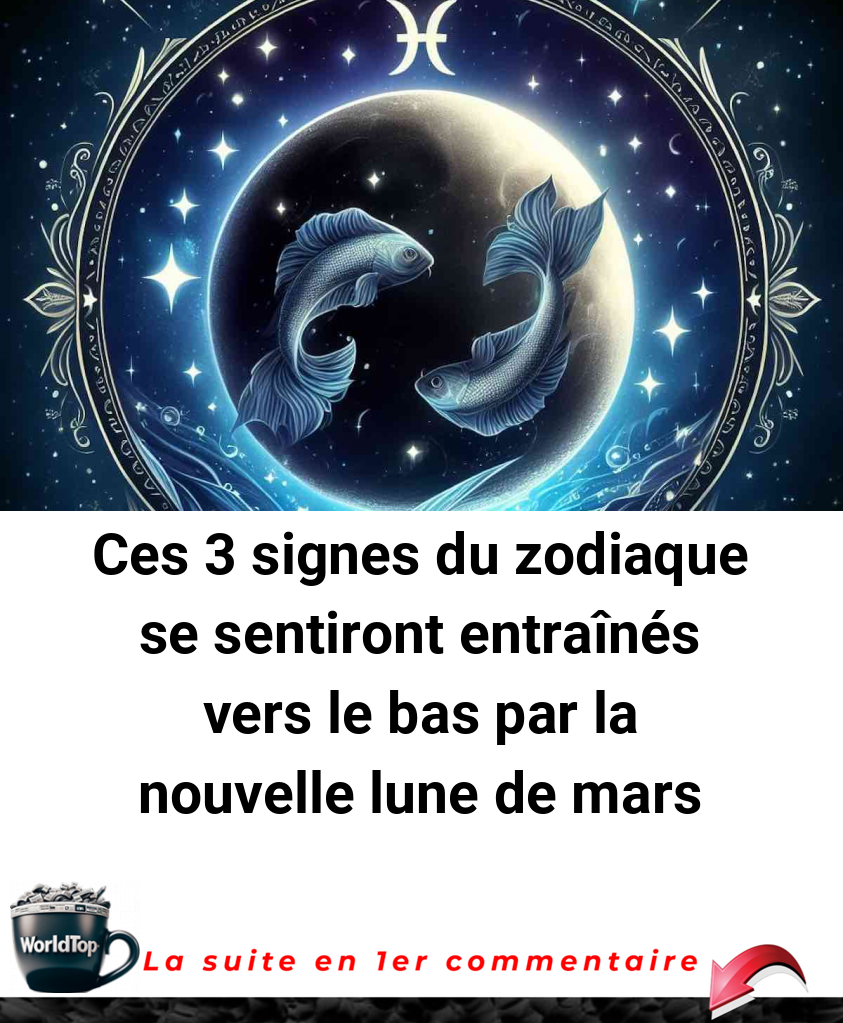 Ces 3 signes du zodiaque se sentiront entraînés vers le bas par la nouvelle lune de mars