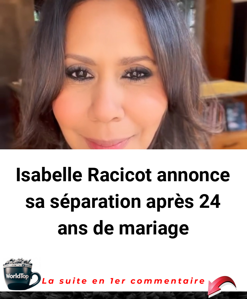 Isabelle Racicot annonce sa séparation après 24 ans de mariage