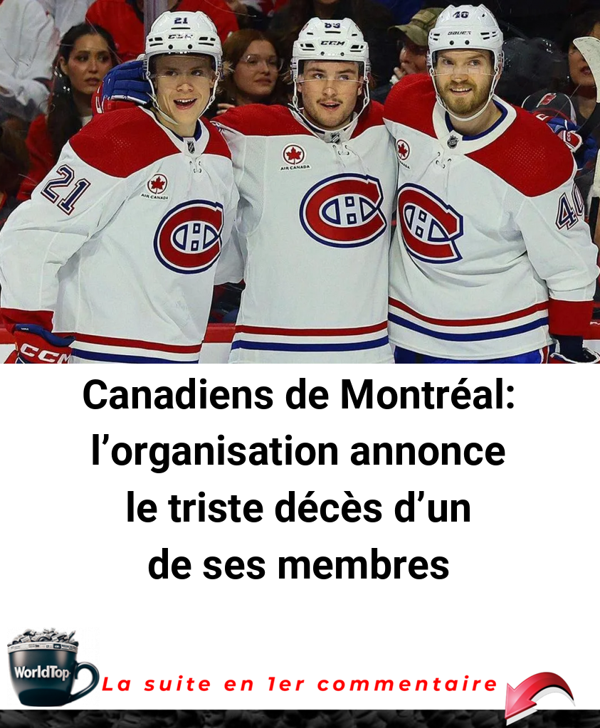 Canadiens de Montréal: l'organisation annonce le triste décès d'un de ses membres