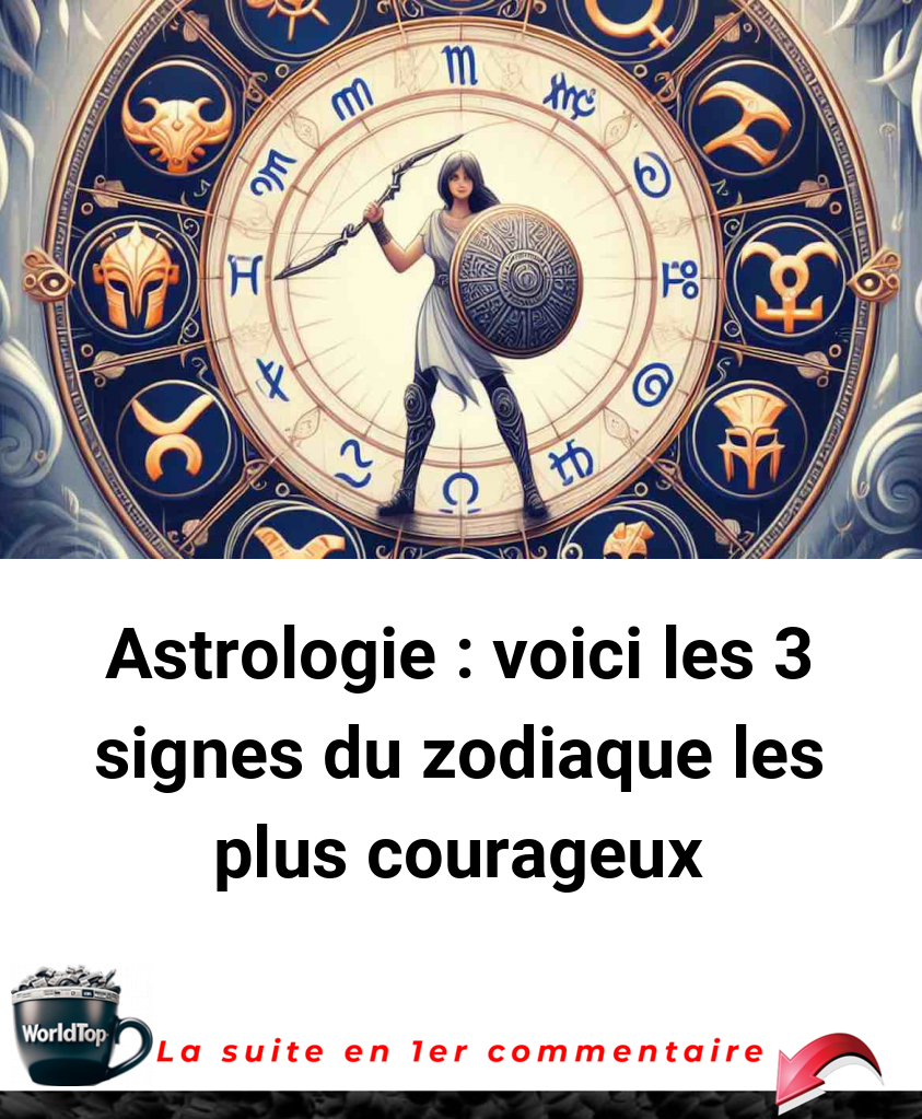 Astrologie : voici les 3 signes du zodiaque les plus courageux