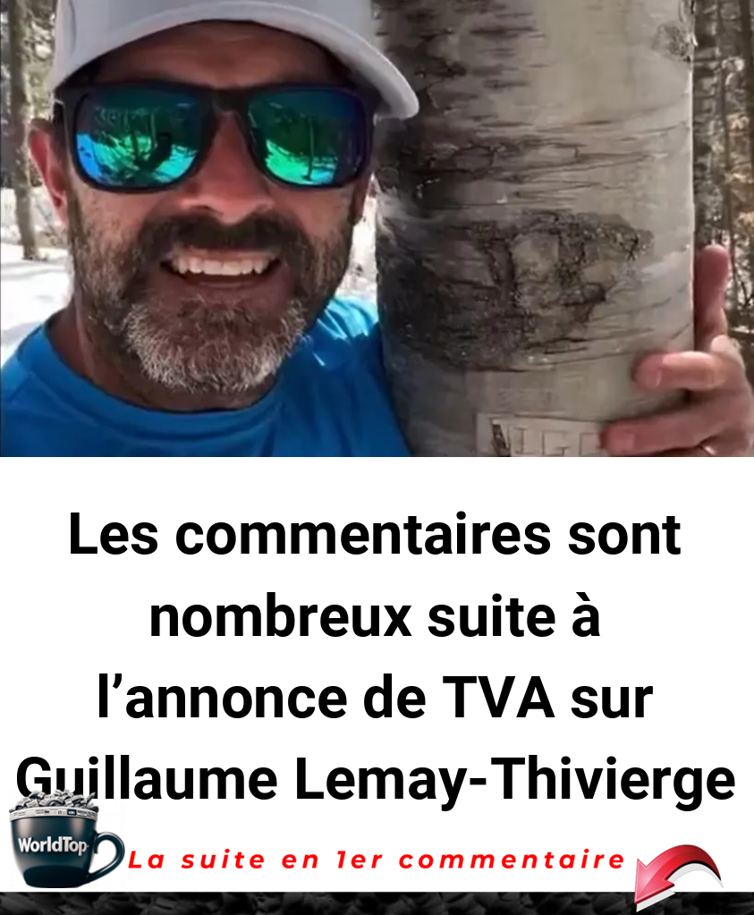 Les commentaires sont nombreux suite à l'annonce de TVA sur Guillaume Lemay-Thivierge