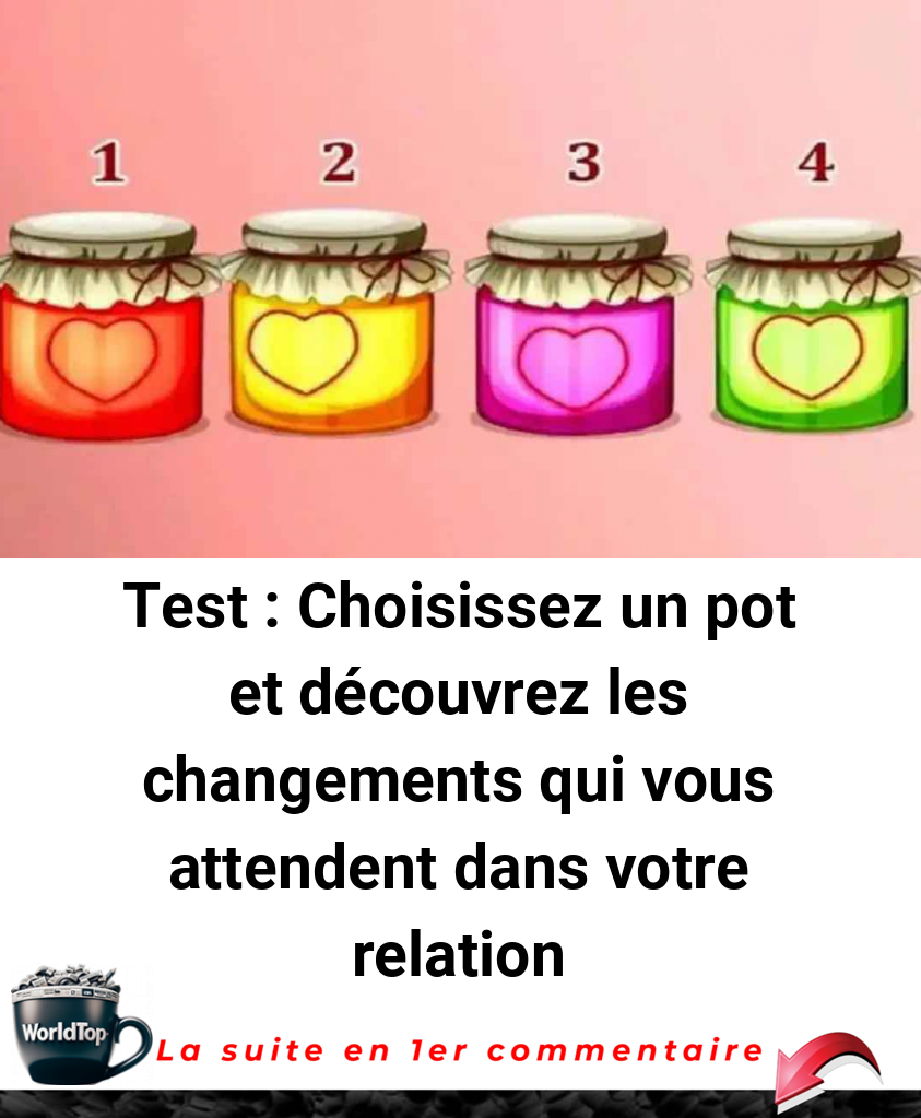 Test : Choisissez un pot et découvrez les changements qui vous attendent dans votre relation