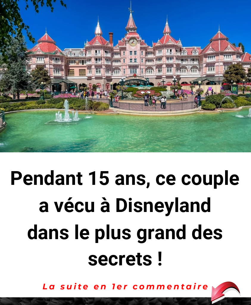 Pendant 15 ans, ce couple a vécu à Disneyland dans le plus grand des secrets !