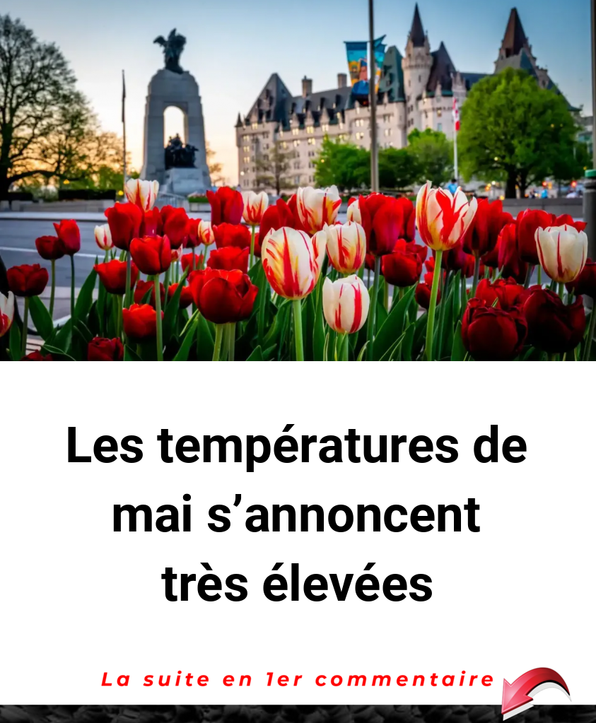 Les températures de mai s'annoncent très élevées