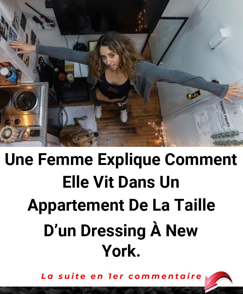 Une Femme Explique Comment Elle Vit Dans Un Appartement De La Taille D'un Dressing À New York.